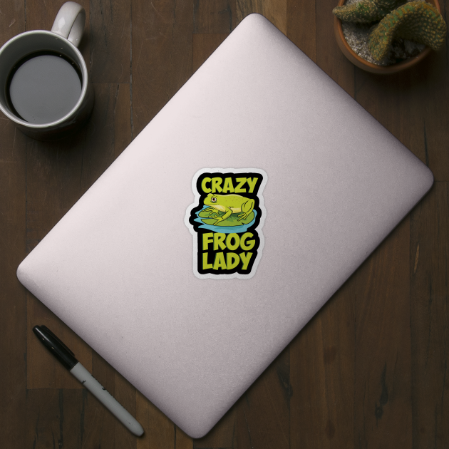 Crazy Frog Lady by maxdax